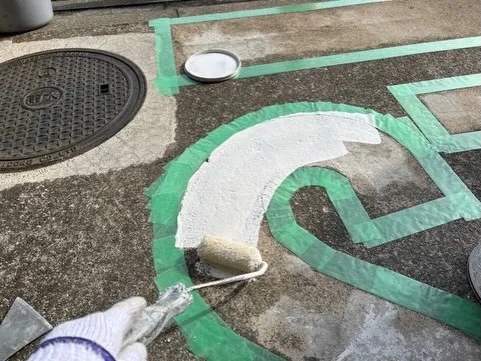 【路面表示塗装工事】
