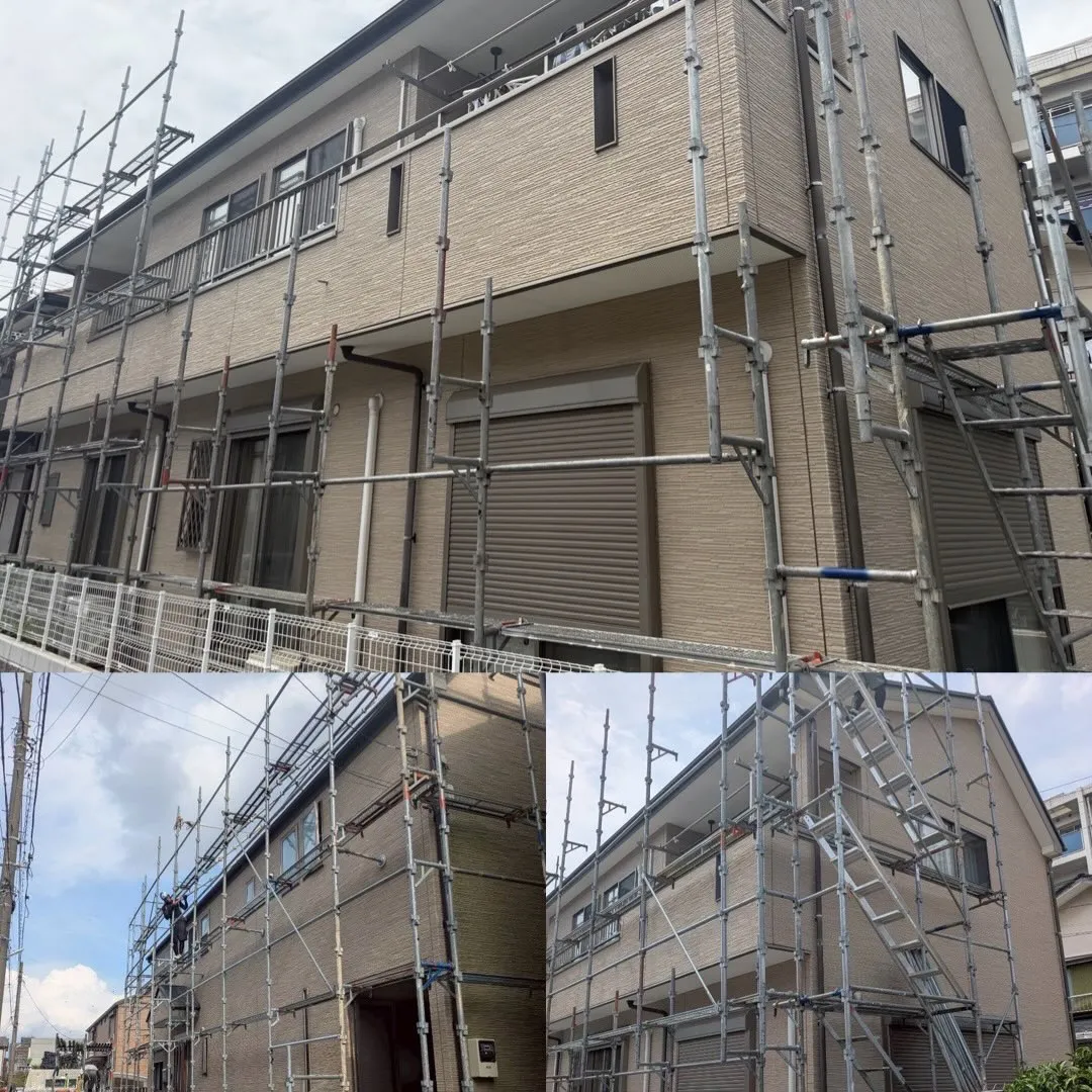 戸建て足場組立