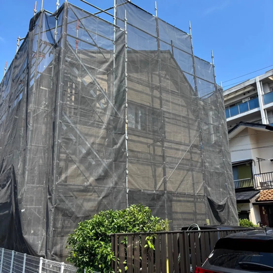 戸建て足場組立