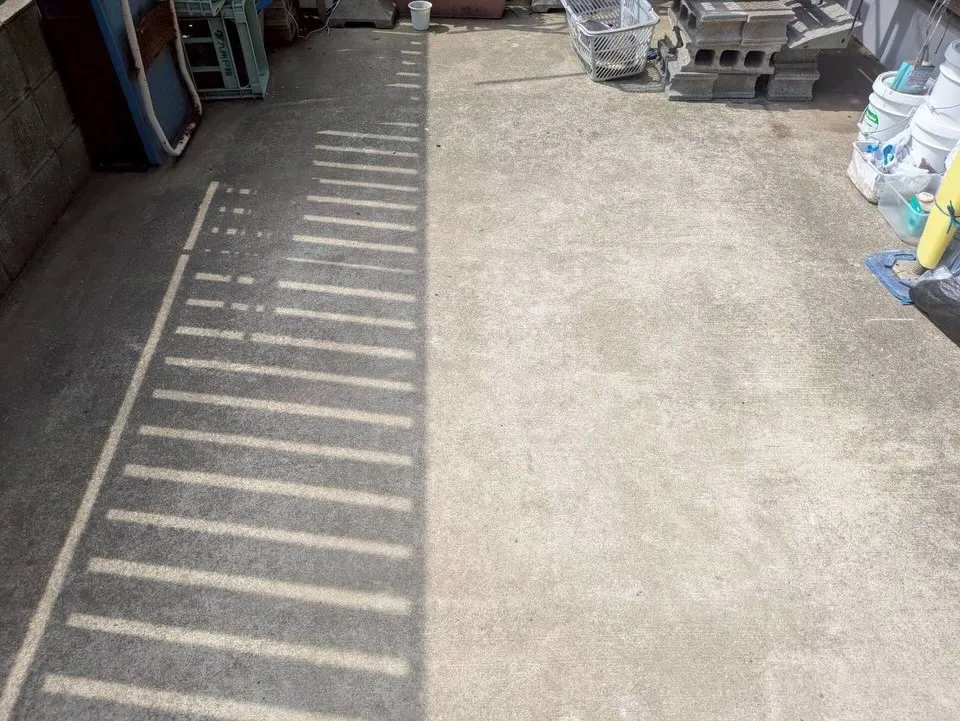 【🏠 戸建足場解体後 清掃作業🧹】