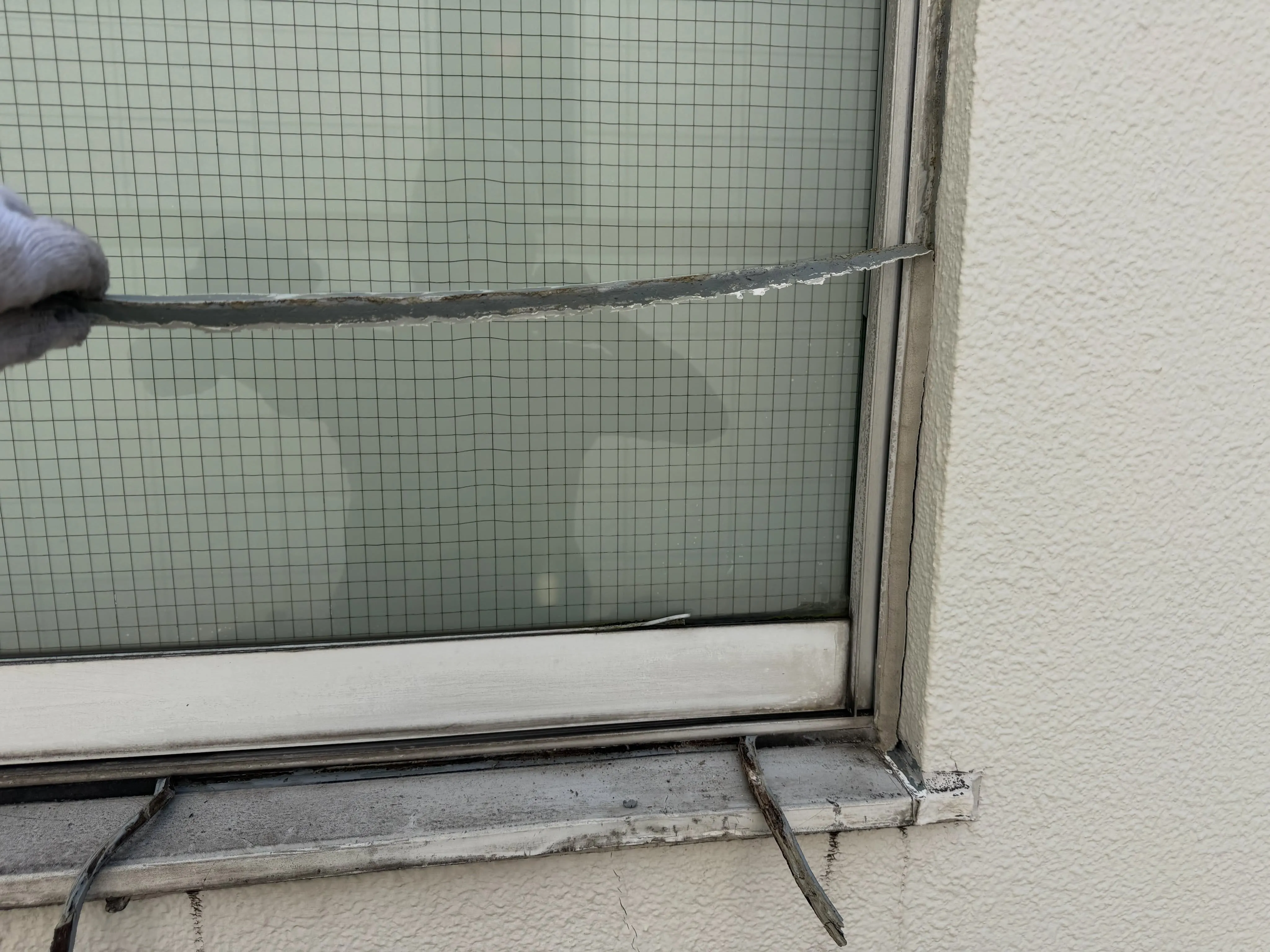 【高所作業車 シーリング工事🏢】